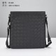 Model 619A upgraded Bottega Veneta latest BV counter men's crossbody shoulder bag official website synchronization using top waxed tires leather feel soft and comfortable awesome counter original hardware special lining 