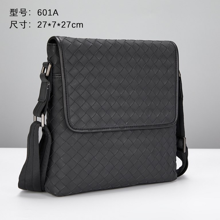 Model 601A Upgrade Bottega Veneta latest BV counter men's crossbody shoulder bag official website synchronization using top waxed tires leather feel soft and comfortable awesome counter original hardware special lining s