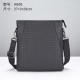 Model 606 upgraded version Bottega Veneta latest BV counter men's crossbody shoulder bag official website synchronization using the top waxed tires leather feel soft and comfortable awesome counter original hardware spec