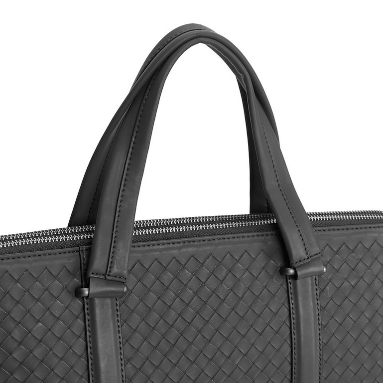 Model 703 double pull upgraded version Bottega Veneta latest models BV briefcase official website synchronization using top waxed tire cowhide feel soft and comfortable awesome counter original steel hardware special lin