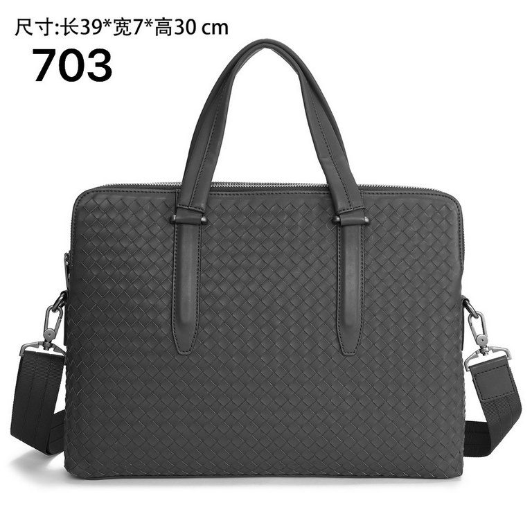 Model 703 double pull upgraded version Bottega Veneta latest models BV briefcase official website synchronization using top waxed tire cowhide feel soft and comfortable awesome counter original steel hardware special lin