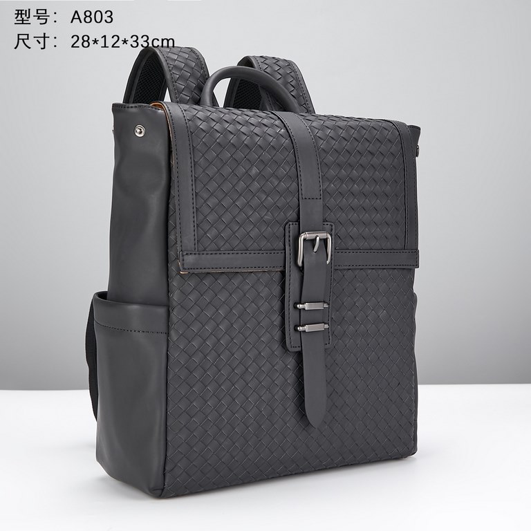 Model803 upgraded version Bottega Veneta latest BV counter backpack synchronized with the official website using the top waxed tire leather feel soft and comfortable awesome counter original tungsten steel hardware speci