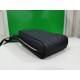 [BV Waxed Tire Cowhide Cell Phone Bag] 2021 Counter pop-up cell phone bag, unisex models   graphite black     size 12175cm, counter models, original quality.