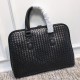 Men's Briefcase Tire Cowhide Leather Luxurious Handmade Seamless Weaving The more you use it, the shinier the leather becomes, Multi-compartment New Design  size37730cm