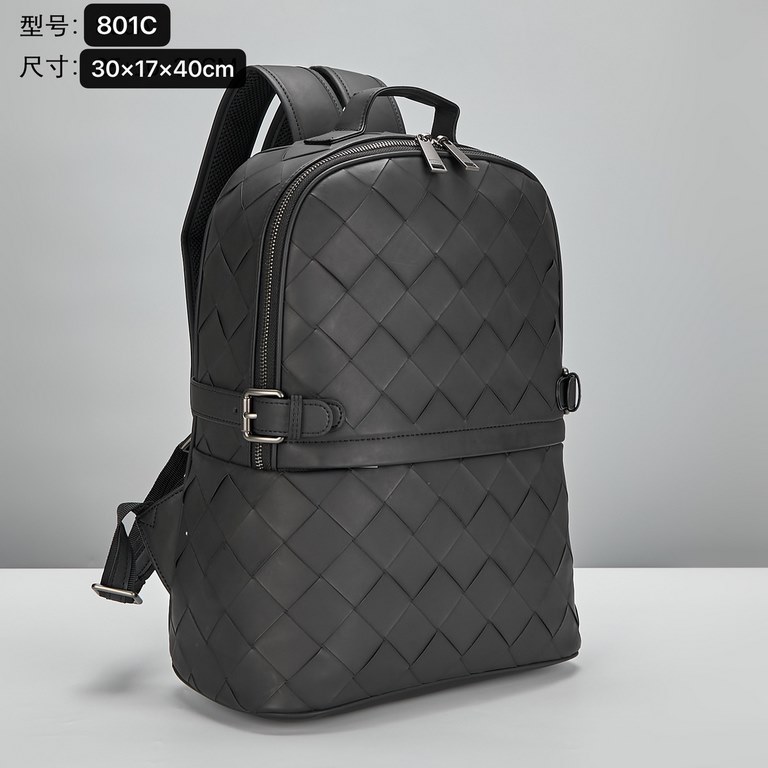 Model 801C Dag Upgrade Bottega Veneta latest models BV counter backpack official website synchronization Using the top waxed tire cowhide feel soft and comfortable awesome counter original tungsten steel hardware special