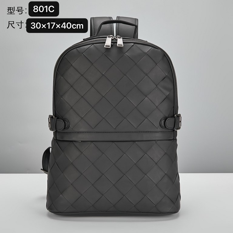 Model 801C Dag Upgrade Bottega Veneta latest models BV counter backpack official website synchronization Using the top waxed tire cowhide feel soft and comfortable awesome counter original tungsten steel hardware special