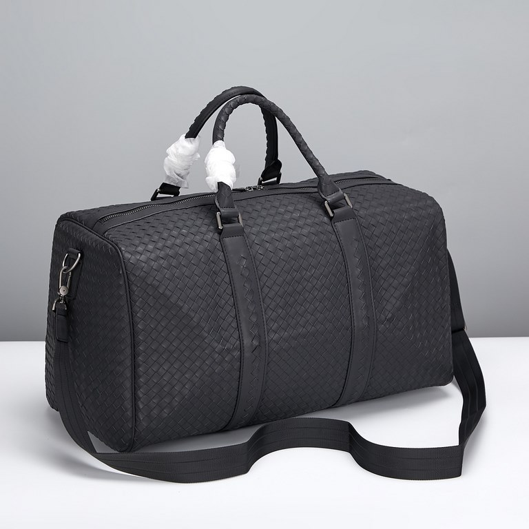 Model901 Upgrade Bottega Veneta latest BV counter travel bag official website synchronization Using the top waxed tires leather feel soft and comfortable awesome counter original tungsten steel hardware special lining Si