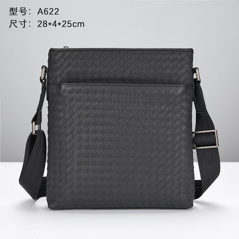 Model 622 Upgrade Bottega Veneta latest BV counter men's crossbody shoulder bag official website synchronization using top waxed tires leather feel soft and comfortable awesome counter original hardware special lining si