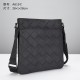 Model 619C Upgrade Bottega Veneta latest BV counter men's crossbody shoulder bag official website synchronization using the top waxed tires leather feel soft and comfortable awesome counter original hardware special lini