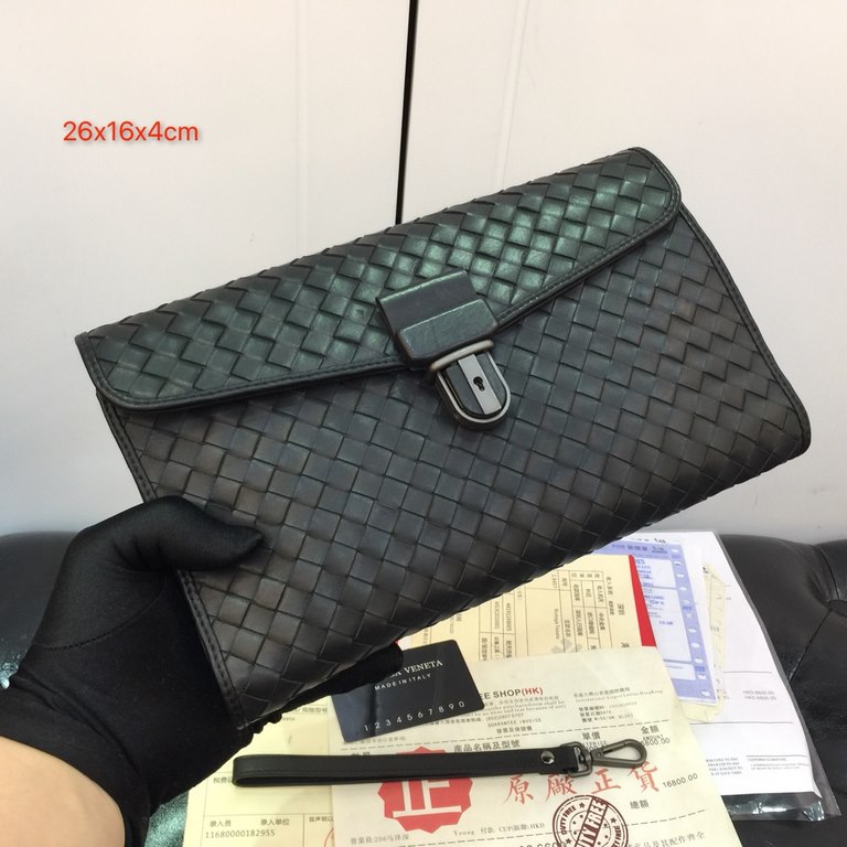 BV original single waxed tire cowhide handbag 】 real shot, the original tire cowhide, counter models, high-end quality! 6 card position, 1 insert pocket, 1 zipper bag, space and practical, cigarettes, cell phones, keys a