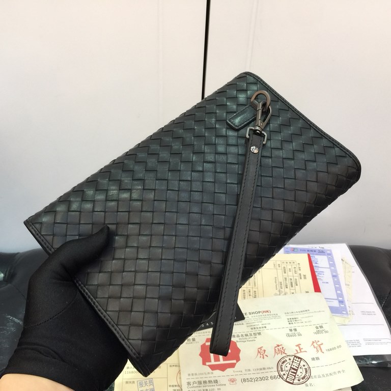 BV original single waxed tire cowhide handbag 】 real shot, the original tire cowhide, counter models, high-end quality! 6 card position, 1 insert pocket, 1 zipper bag, space and practical, cigarettes, cell phones, keys a