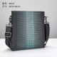 Model613 Graffiti 3D airbrush Upgrade Bottega Veneta latest models BV counter men's crossbody bags official website synchronization Using top waxed fetal cowhide leather hand feel soft and comfortable awesome original ha