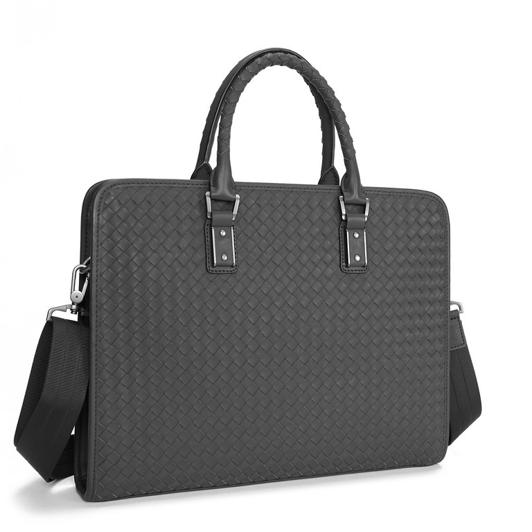 Model 708 Upgrade Bottega Veneta latest BV briefcase official website synchronization using top waxed tire leather feel soft and comfortable awesome counter original steel hardware dedicated lining Size 38x7x30cm