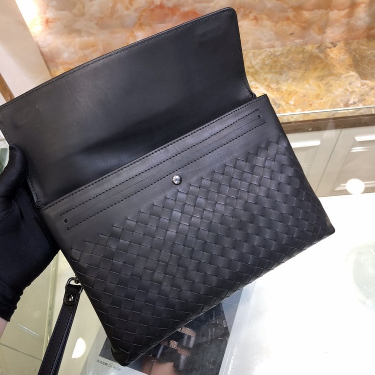 [With Box] BV Casual Clutch Bag   Made of imported waxed cowhide, the unique design style is perfect to the extreme! Let fashion become endless [strong] [strong] that texture and [victory] that handmade impeccable, uniqu