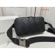 [ BV waxed Tire Cowhide Chest Bag ] Graphite black, real photo without filter! Tire   leather, 80182619    , counter models, original quality, size 24x14x6cm