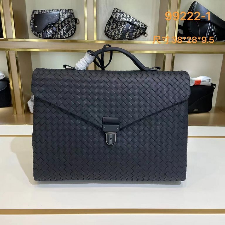 BV original single tire cowhide   full hand-woven   high-end goods   with lattice gun hardware [strong] on the hands of the absolute high [rose] size 38.28.9.5 model 99222-1