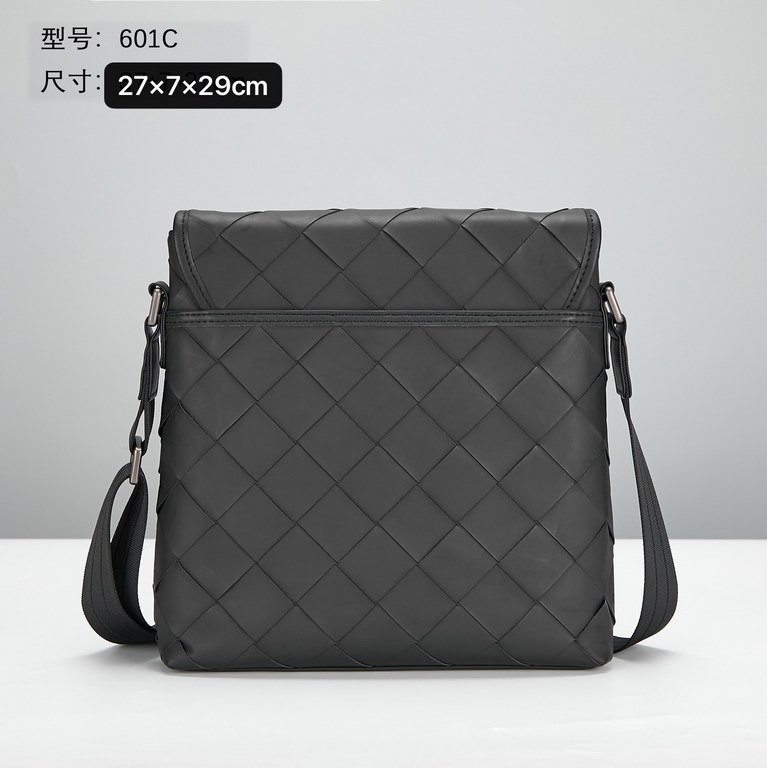 Model 601C Upgrade Bottega Veneta latest BV counter men's crossbody shoulder bag official website synchronization using the top waxed tires leather feel soft and comfortable awesome counter original hardware special lini