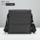 Model 601C Upgrade Bottega Veneta latest BV counter men's crossbody shoulder bag official website synchronization using the top waxed tires leather feel soft and comfortable awesome counter original hardware special lini