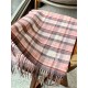 Burberry burberry counter grade classic cashmere plaid scarf! The true fragrance series must be recommended! Counter the latest quality, the current counter are replaced with pure handmade four corners sewing white label