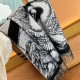 Burberry 23   New   Swan Scarf   Crafted from a selection of soft cashmere fabrics with the brand's oversized plaid and new-season art prints. Crafted from jacquard worsted, it is a vivid rendition of Burberry's iconic p