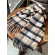 Burberry burberry counter grade classic cashmere plaid scarf! The true fragrance series must be recommended! Counter the latest quality, the current counter are replaced with pure handmade four corners sewing white label