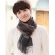 Burberry latest men's two-color pure cashmere scarf   our men's scarf and buy and cherish ~~~ men's models are really few and far between, only a few models a year, are export orders so it is more difficult to meet. Men'