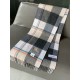 Burberry Bur unisex cashmere plaid looks crazy good, so stylish and glamorous!!!! Very svelte and stylish fallwinter piece! Really love it, very Classical k style design. 100% cashmere, feel really absolute! Forward and 