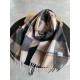 Burberry Bur unisex cashmere plaid looks crazy good, so stylish and glamorous!!!! Very svelte and stylish fallwinter piece! Really love it, very Classical k style design. 100% cashmere, feel really absolute! Forward and 