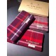 Burberry High-quality imported cashmere letters logo embroidered scarf surprise shelves Overseas counter latest men and women couples cashmere scarf domestic counter are not on the shelves from the style to the fabric ar