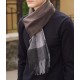 Burberry latest men's two-color pure cashmere scarf   our men's scarf and buy and cherish ~~~ men's models are really few and far between, only a few models a year, are export orders so it is more difficult to meet. Men'