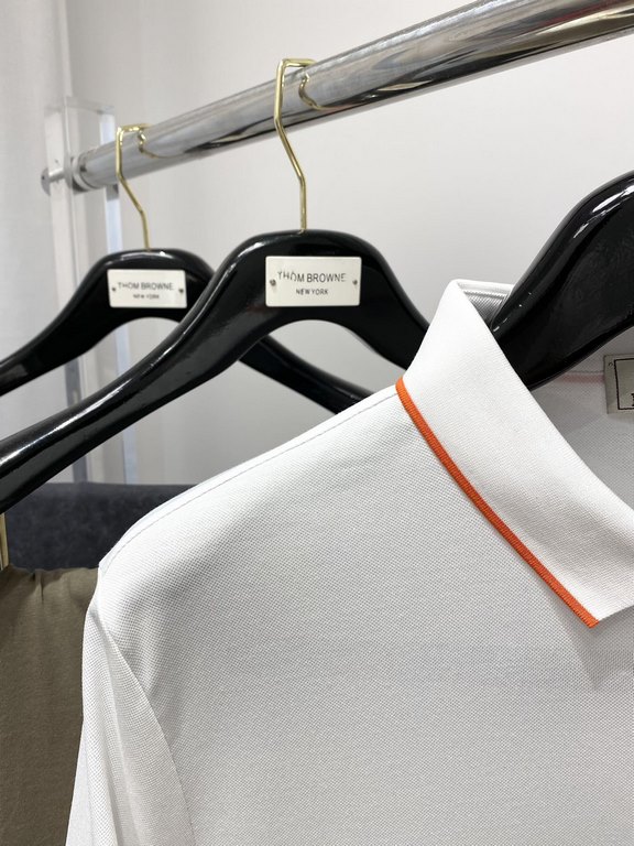 Hermes, 2023 new short-sleeved T-shirt, handsome and stylish, chest fixed weaving process decorative pattern logo, simple and versatile models. Fabric cotton Not only stiff, keep the trend of the silhouette, but also com