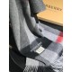 Price Burberry High-quality imported cashmere letters logo embroidered scarf surprise on the shelves of overseas counters latest men and women couple cashmere scarf domestic counters have not been on the shelves from the