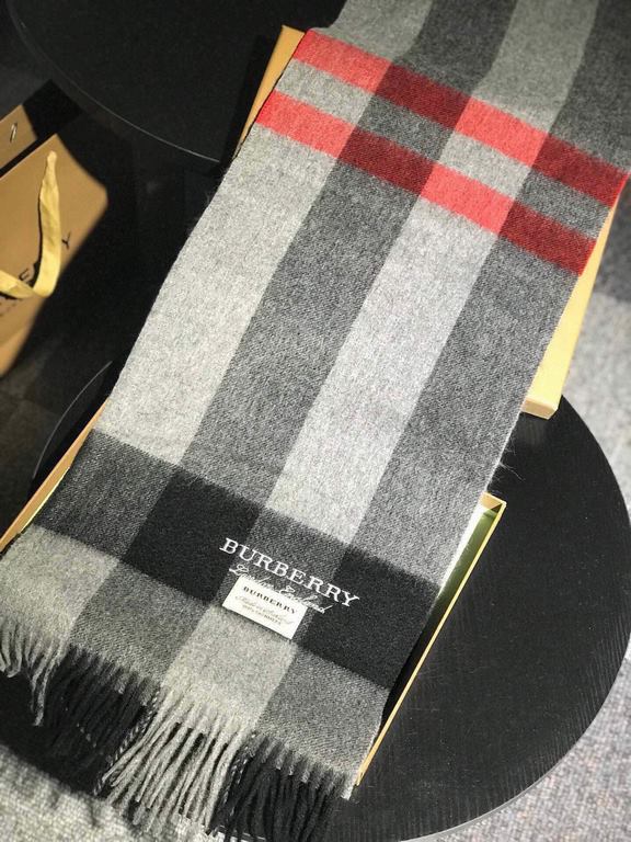 Price Burberry High-quality imported cashmere letters logo embroidered scarf surprise on the shelves of overseas counters latest men and women couple cashmere scarf domestic counters have not been on the shelves from the