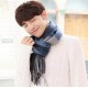 Burberry latest men's two-color pure cashmere scarf   our men's scarf and buy and cherish ~~~ men's models are really few and far between, only a few models a year, are export orders so it is more difficult to meet. Men'