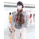 The Burberry Bur cashmere plaid looks crazy good, so stylish and glamorous!!!! Very svelte and stylish fallwinter piece! Really like it, very Classical men's design. Men's stuff less and more! ! 100% cashmere, the feel i