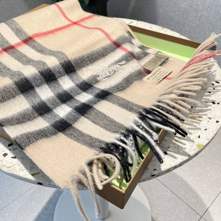 Ace reputation burberry depth water wave pattern classic cashmere plaid scarf  counter the latest phase, the current counter are replaced with a new label   classic in the classic. Full phase  what other F goods are weak