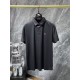 Hermes 2023 summer new T-shirt lapel short-sleeved polo shirt, counter customized fabric Breathable and comfortable, impeccable details, brand elements of the design concept, reflecting high quality. Hand feel delicate a