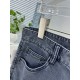 Hermes (Hermès) explosive custom 23s spring and summer new jeans, customized high-grade denim fabrics, wear breathable and comfortable, slightly elastic and not tight, version of the careful design and three-dimensional 