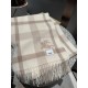 Barberry [Men's and Women's Scarves] Rage to keep for yourself, a rare high-end men's model! Family benefits! Burberry very positive men's scarf ~ fabric big love, very soft and delicate comfortable, light water ripple! 