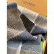 Price Burberry high quality imported cashmere scarf shocked on the shelves of overseas counters the latest men and women couple cashmere scarf domestic counters are not on the shelves from the style to the fabric are ver