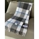 Burberry Bur unisex cashmere plaid looks crazy good, so stylish and glamorous!!!! Very svelte and stylish fallwinter piece! Really love it, very Classical k style design. 100% cashmere, feel really absolute! Forward and 