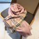 Recommended   Original   Counter New Synchronized New  BURBERRY-ENGLAND Explosive imported pure cashmere plaid scarfshawl  Perfectly combines the female sexiness and playfulness.The exclusive physical shooting of   High-