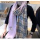 Recommended   Original   Counter New Synchronized New  BURBERRY-ENGLAND Explosive imported pure cashmere plaid scarfshawl  Perfectly combines the female sexiness and playfulness.The exclusive physical shooting of   High-