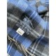 Burberry Bur unisex cashmere plaid looks crazy good, so stylish and glamorous!!!! Very svelte and stylish fallwinter piece! Really love it, very Classical k style design. 100% cashmere, feel really absolute! Forward and 