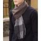 Burberry latest men's two-color pure cashmere scarf   our men's scarf and buy and cherish ~~~ men's models are really few and far between, only a few models a year, are export orders so it is more difficult to meet. Men'