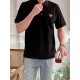 PRAD Prada 2023ss Classic Fashion Lapel Polo Shirt Short Sleeve Trading company channel orders, the official website synchronization on sale, in the overall style is still a continuation of the classical romantic Mediter