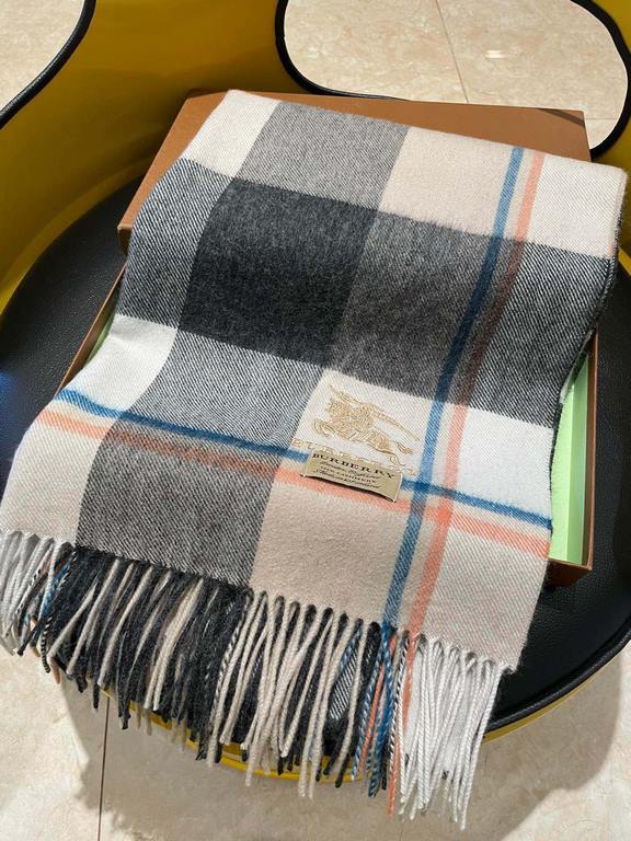 Price Burberry new men's and women's same shawl  cashmere classic plaid   scarf   high cutting-edge product  , classic logo embroidery, fashion big brand's top design models   get your hands on it and you'll understand t