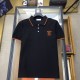 Counter   !Herme Hermes - heavy recommended! 2023 spring and summer new counter in the sale of fashion high-end men's Polo - chest Logo personality fashion  imported top high-density mercerized beads, extremely skin-frie