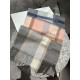 Loewe [Men's and Women's Scarves] Rage to keep for yourself, a rare high-end men's style! Family benefits! Burberry very positive men's scarf ~ fabric big love, very soft and delicate comfortable, light water ripple! Atm