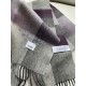 Burberry High-quality imported cashmere letters logo embroidered scarf surprise shelves Overseas counter latest men and women couples cashmere scarf domestic counter are not on the shelves from the style to the fabric ar